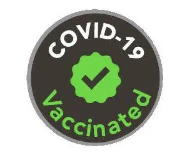 ✔ Covid-19 Vaccinated Lapel Pin