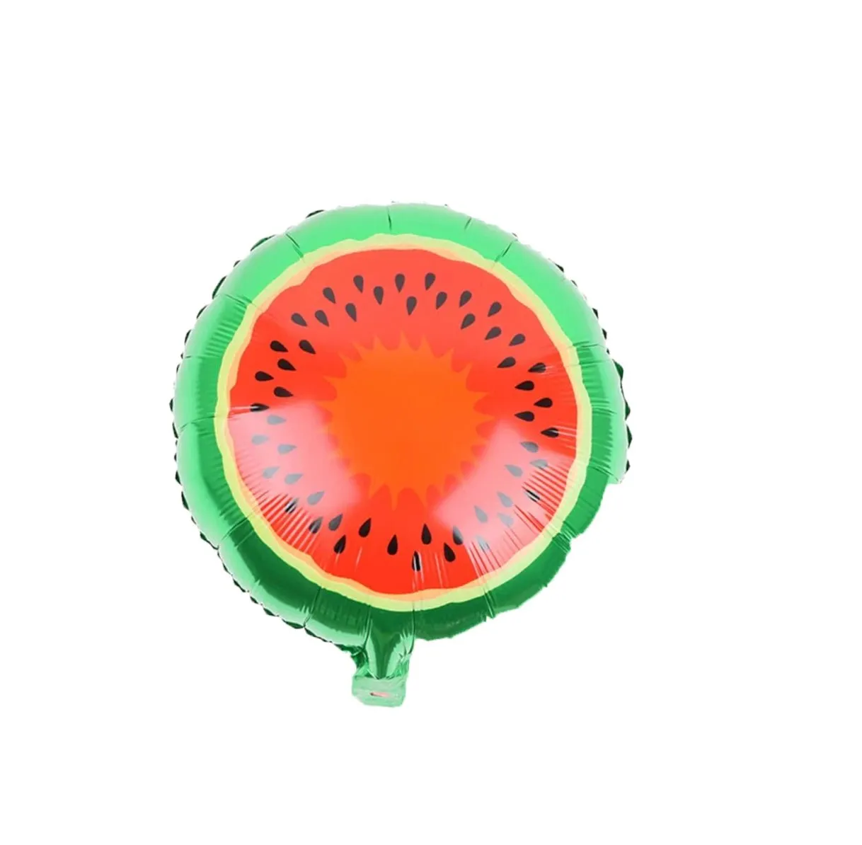 10 Foil Fruit and Vegetable Shaped Balloons Set