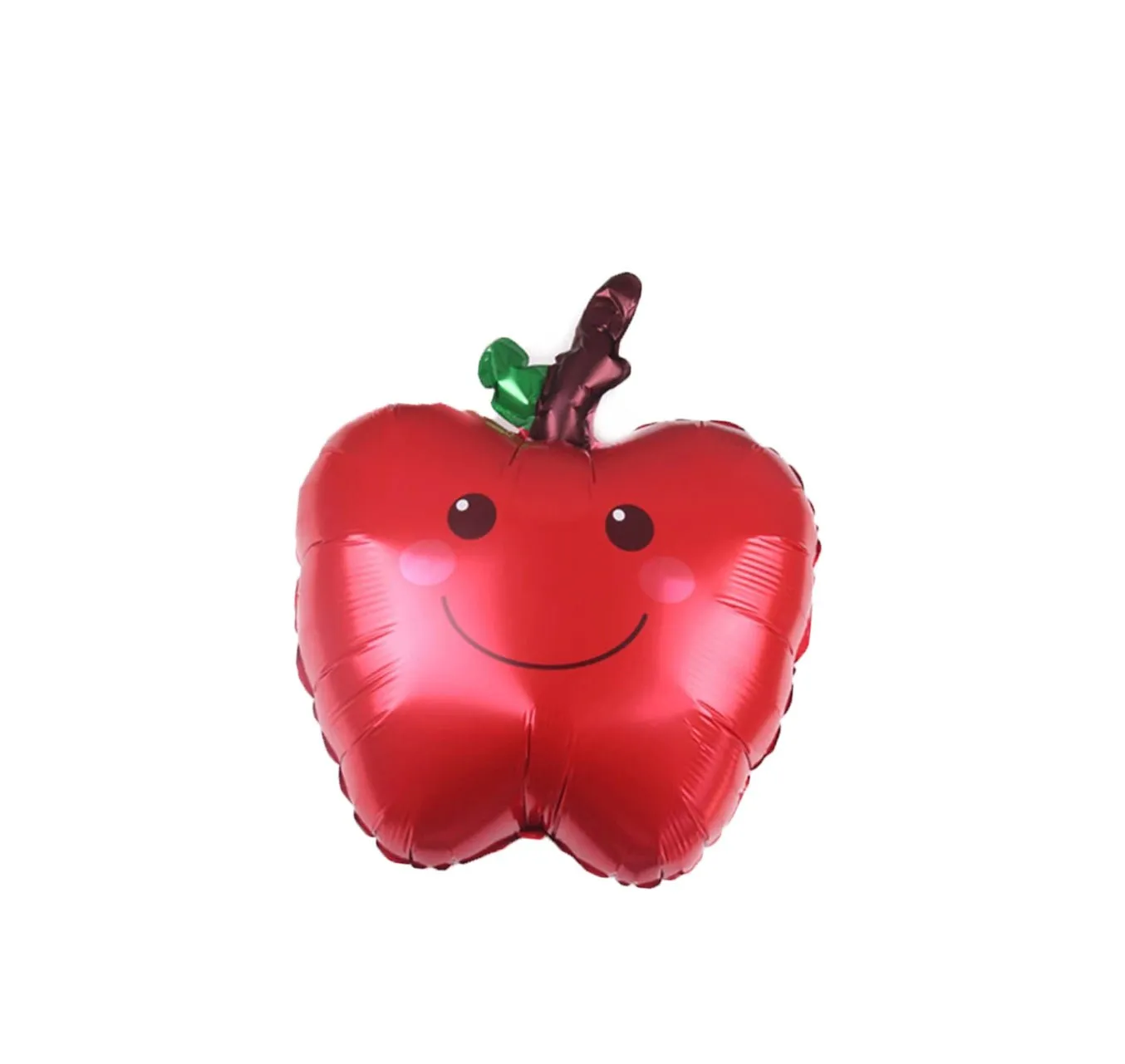 10 Foil Fruit and Vegetable Shaped Balloons Set