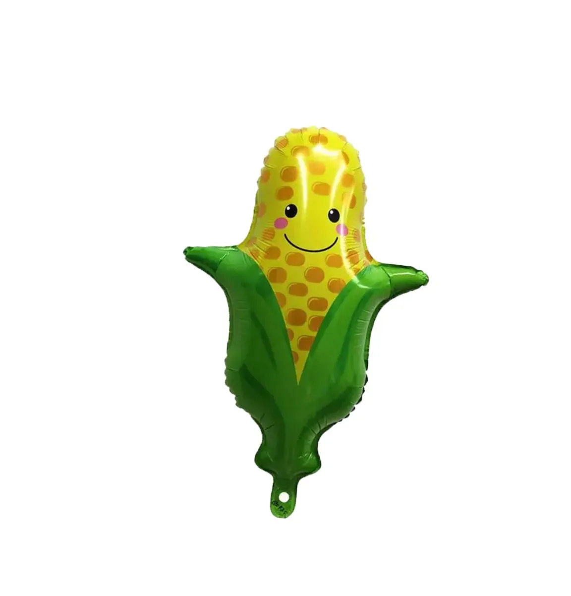 10 Foil Fruit and Vegetable Shaped Balloons Set