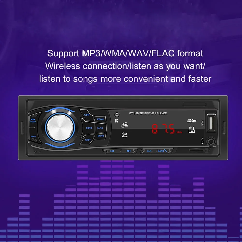 12v Car Multimedia Stereo Bluetooth MP3 Player FM Radio Receiver