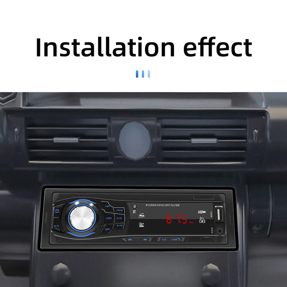 12v Car Multimedia Stereo Bluetooth MP3 Player FM Radio Receiver
