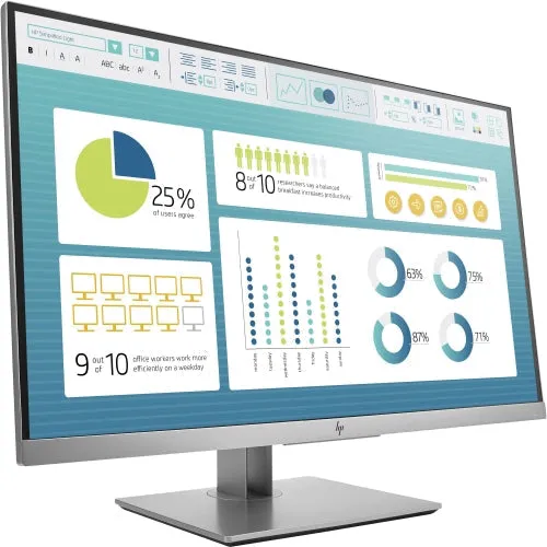 27" HP ELITEDISPLAY E273 FHD  HSTND-9611-Q LED