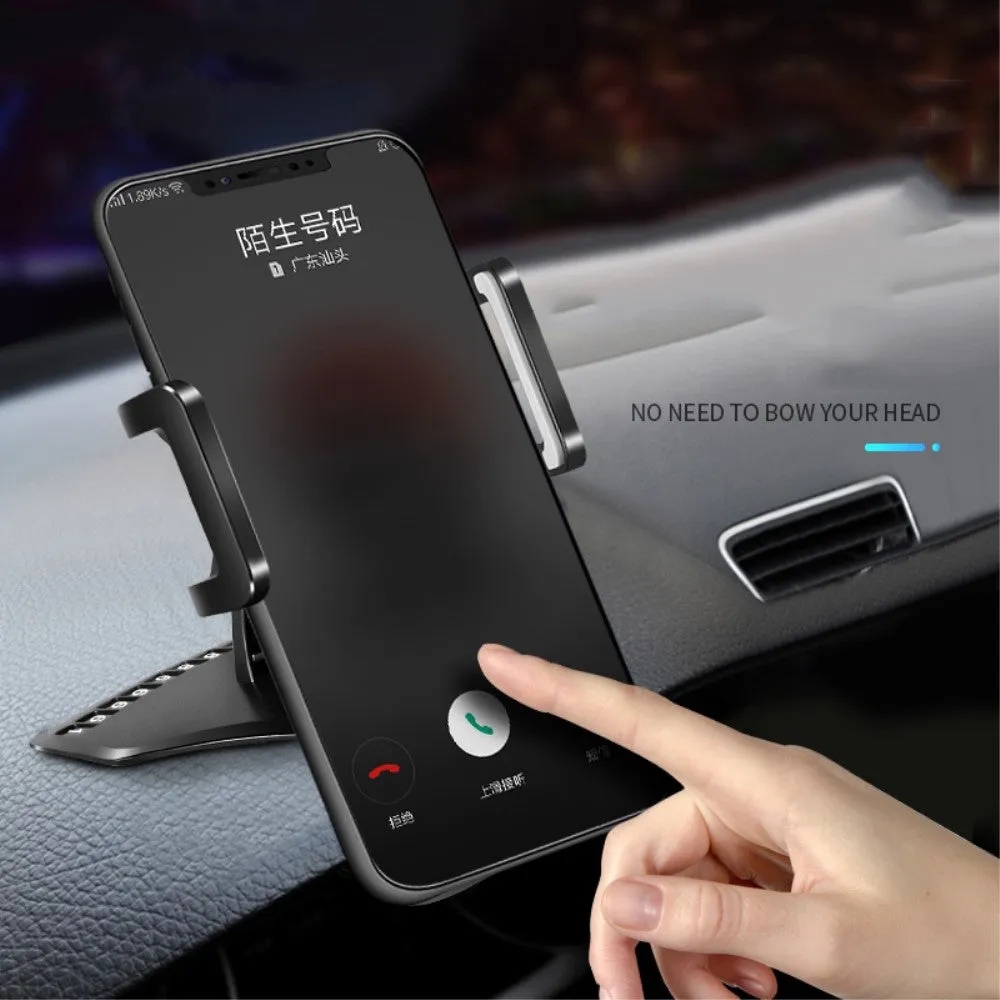 3 in 1 Car GPS Smartphone Holder: Dashboard / Visor Clamp   AC Grid Clip for Jiayu G6 Advanced - Black