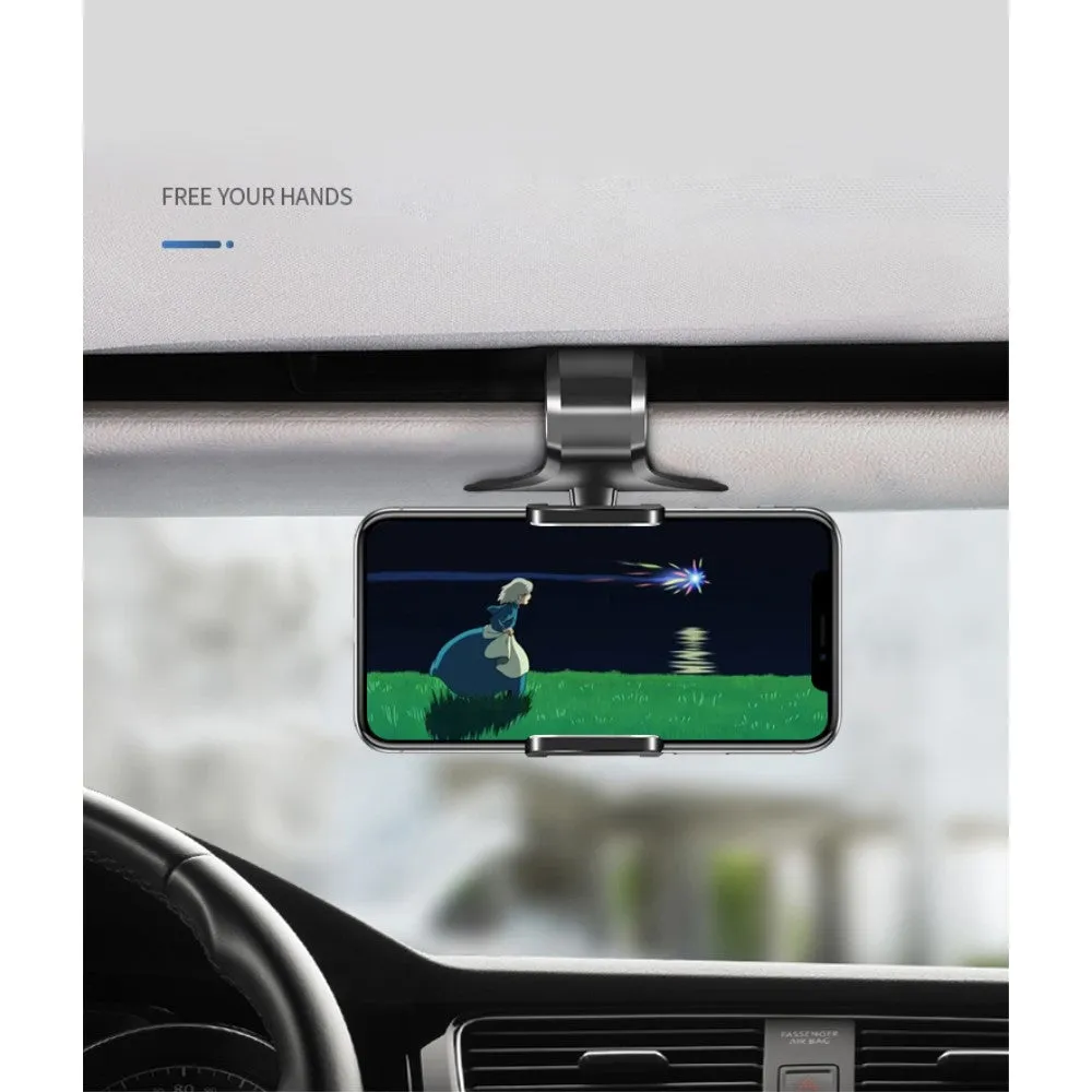 3 in 1 Car GPS Smartphone Holder: Dashboard / Visor Clamp   AC Grid Clip for Jiayu G6 Advanced - Black