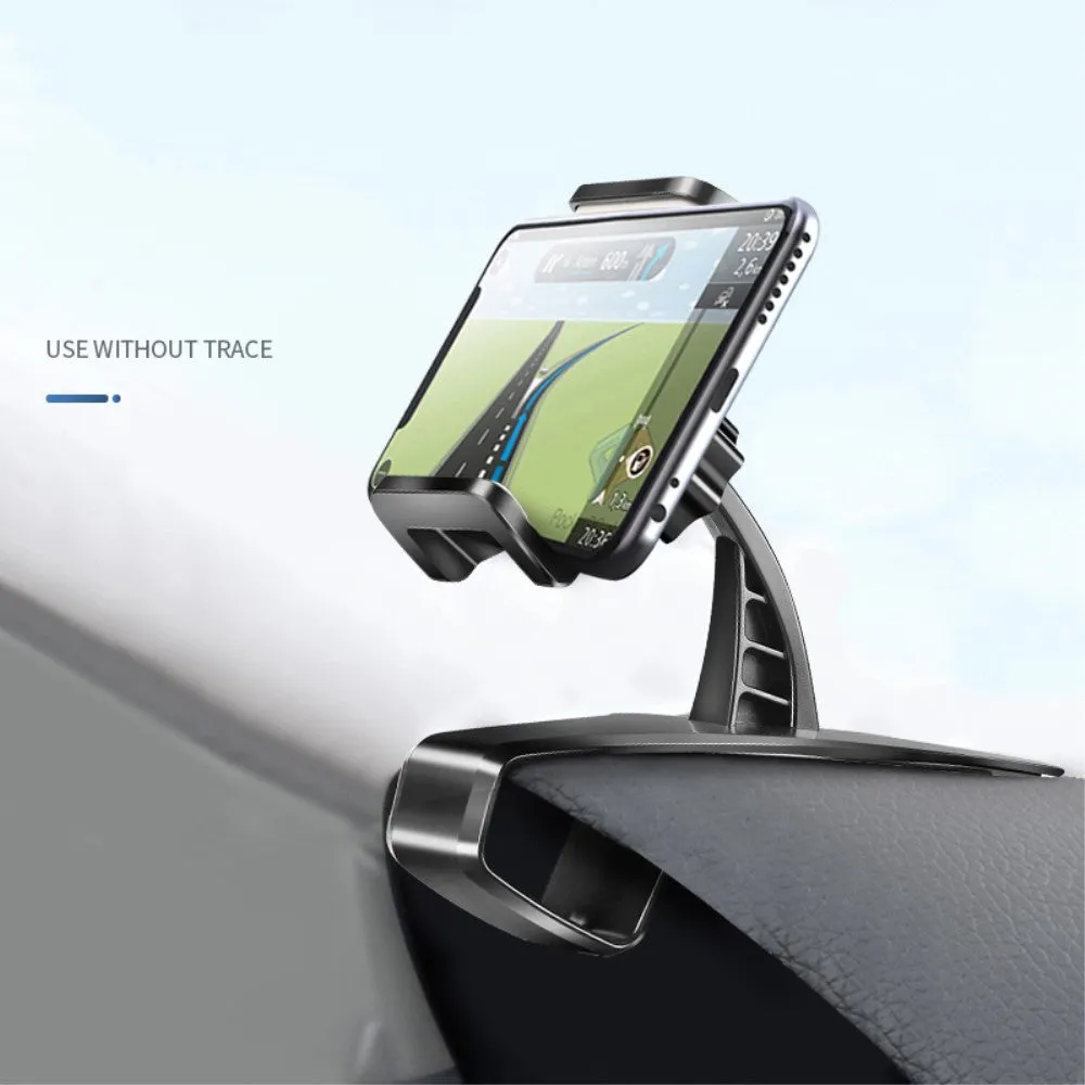 3 in 1 Car GPS Smartphone Holder: Dashboard / Visor Clamp   AC Grid Clip for Jiayu G6 Advanced - Black