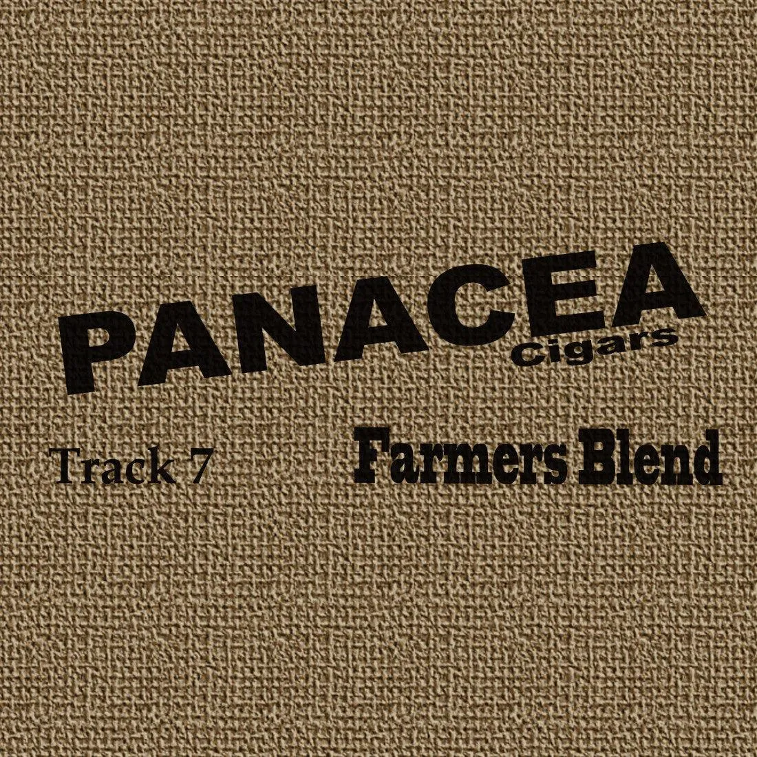 4' Custom Printed Burlap Fitted Table Cover - Single Color Print