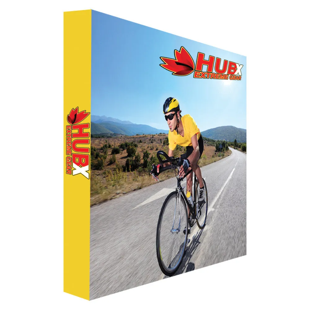 8 ft. Fabric Pop Up Display - Straight Graphic Package