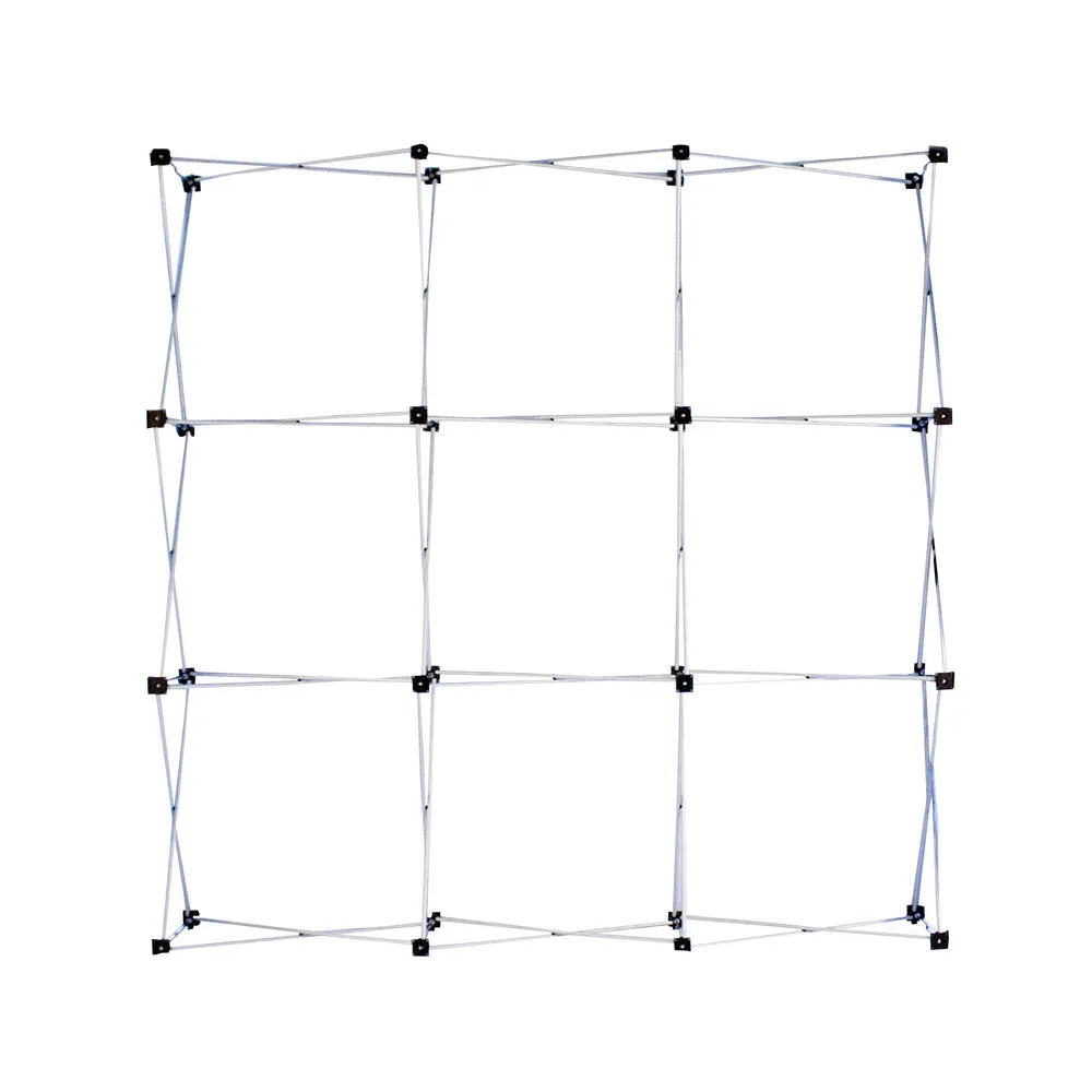 8 ft. Fabric Pop Up Display - Straight Graphic Package