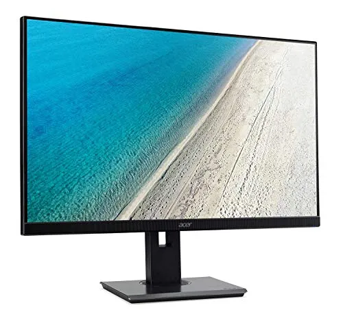 Acer B227Q bmiprx 21.5" Full HD (1920 x 1080) IPS Frameless ErgoStand Professional Monitor (Display, HDMI, VGA Ports)