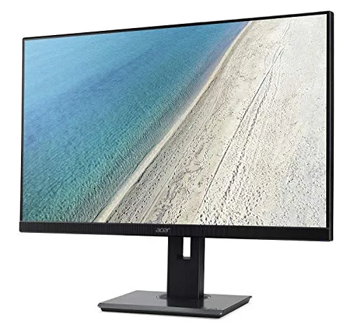Acer B227Q bmiprx 21.5" Full HD (1920 x 1080) IPS Frameless ErgoStand Professional Monitor (Display, HDMI, VGA Ports)