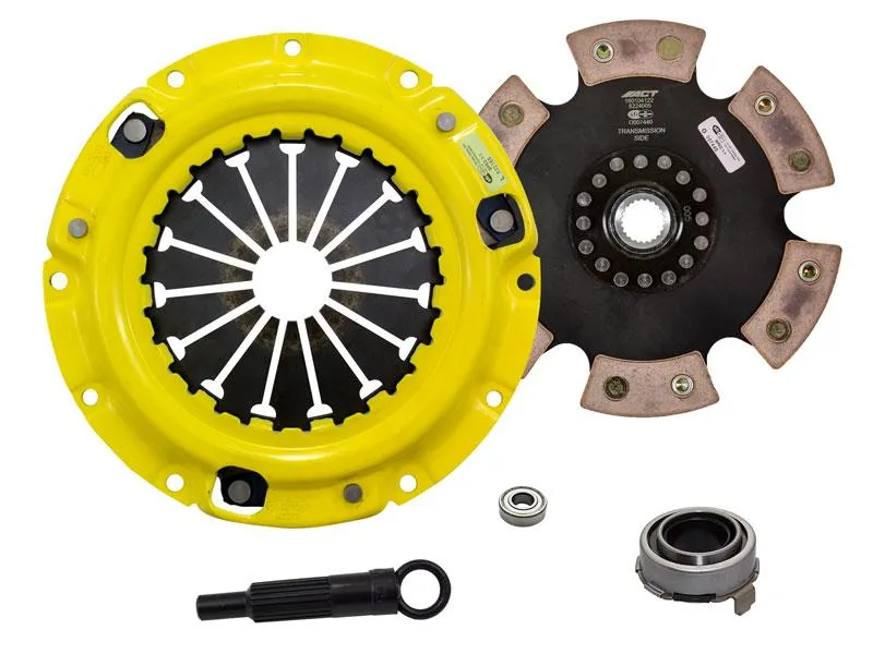 ACT HD/Race Rigid 6 Pad Kit - 94-05 Mazda Miata 1.8, Mazdaspeed Turbo, 90-93 Miata Upgrade - 225mm - ZM2-HDR6