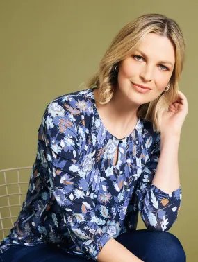 Adah 3/4 Sleeve Top