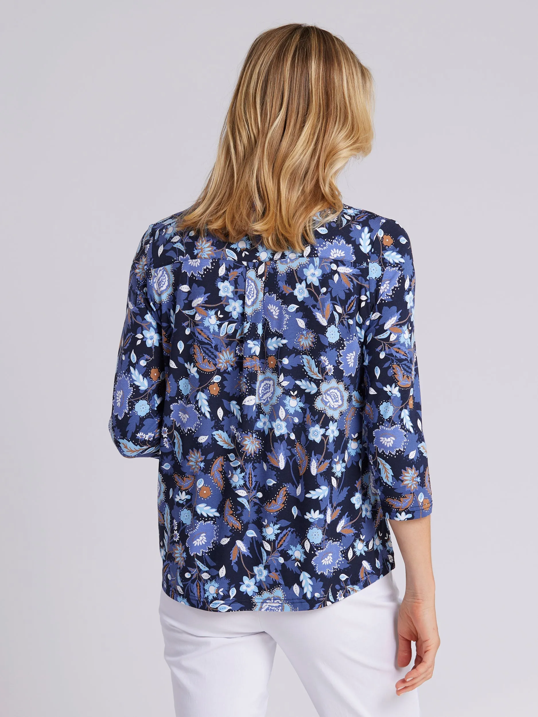 Adah 3/4 Sleeve Top