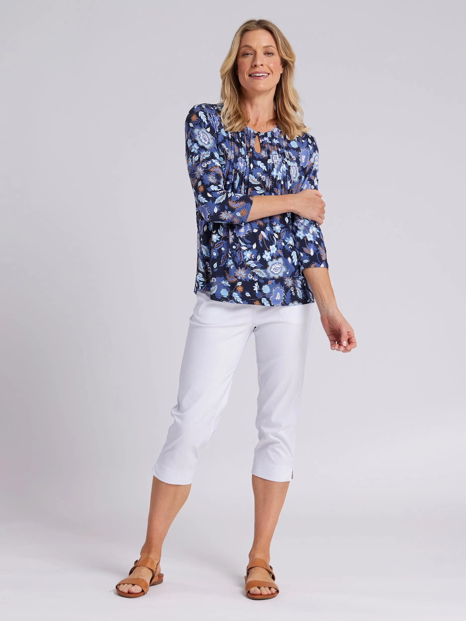 Adah 3/4 Sleeve Top