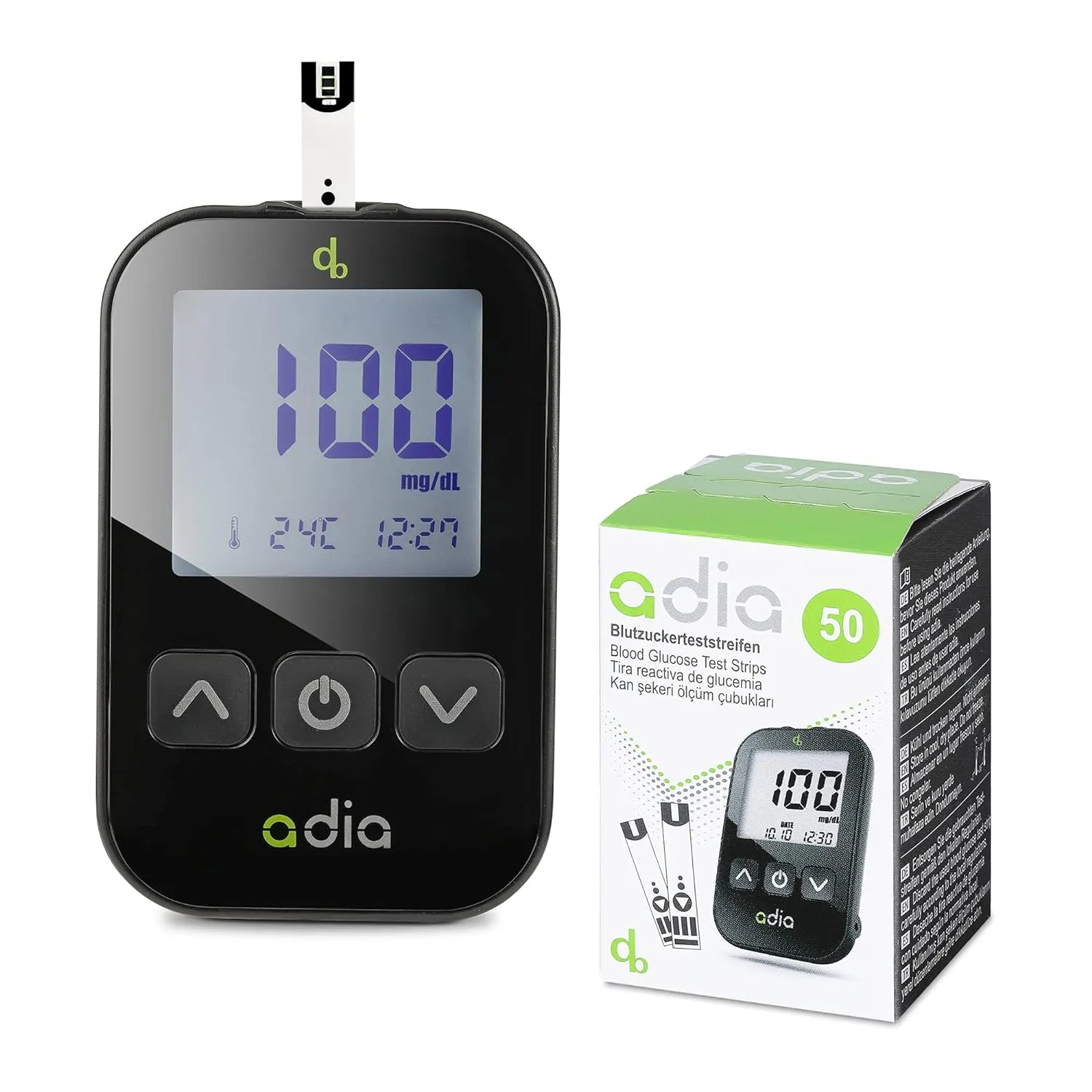 Adia Diabetic Blood Glucose Monitoring System