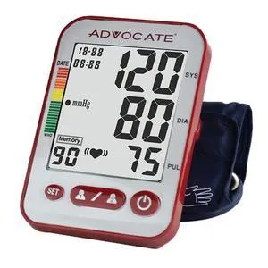 Advocate Upper Arm Blood Pressure Monitor with Small/Medium Cuff