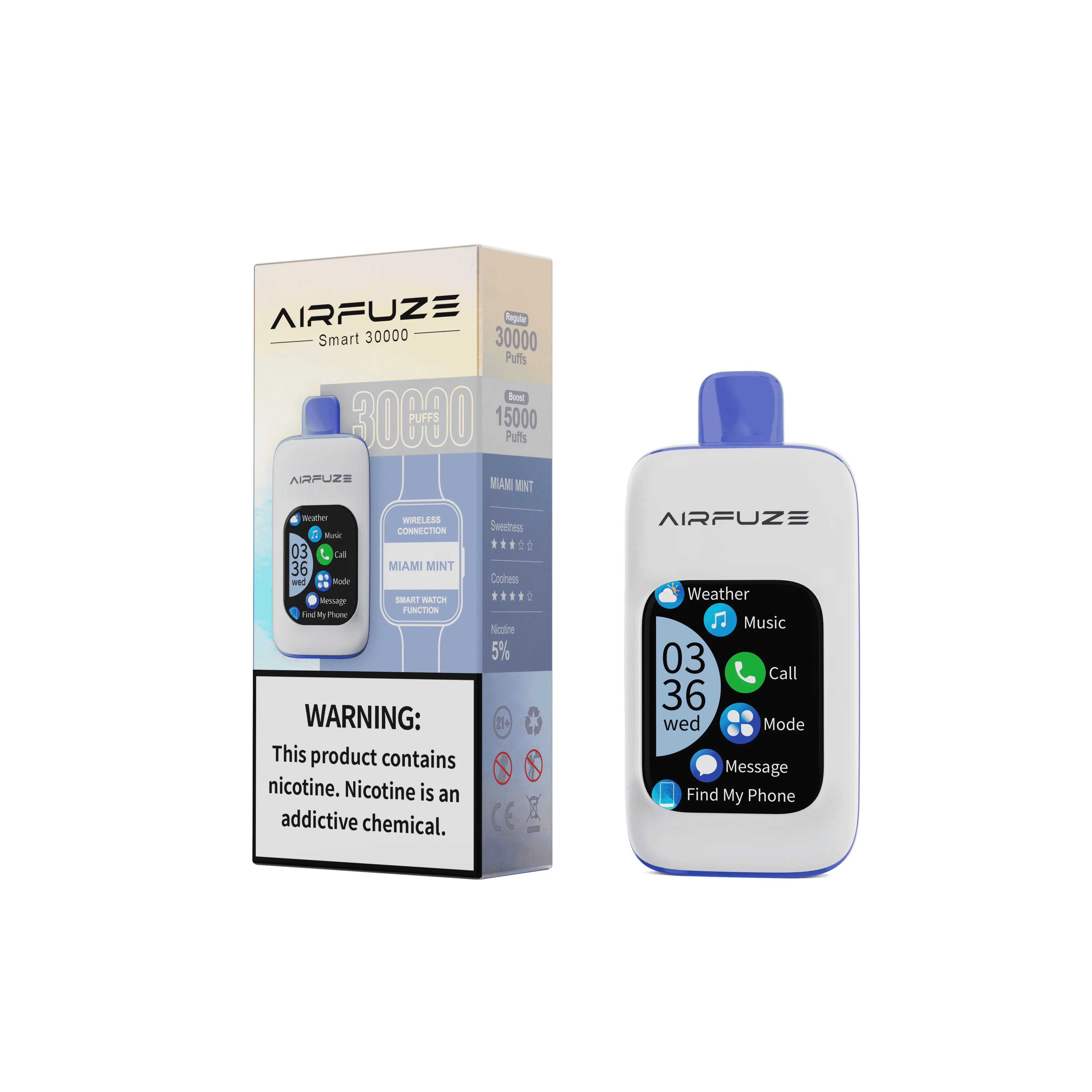 Airfuze Smart 30K Disposable 20mL (5/pack)