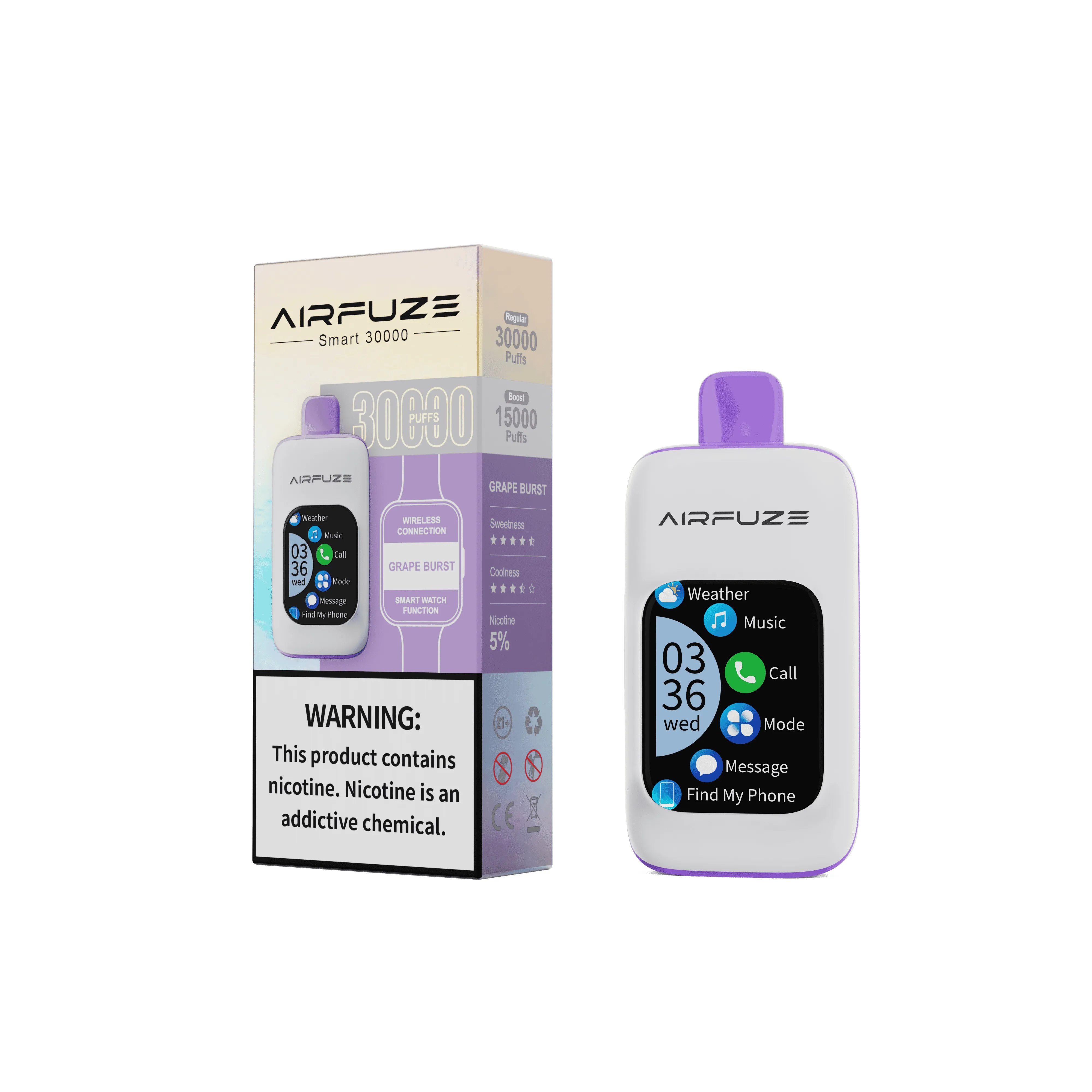Airfuze Smart 30K Disposable 20mL (5/pack)