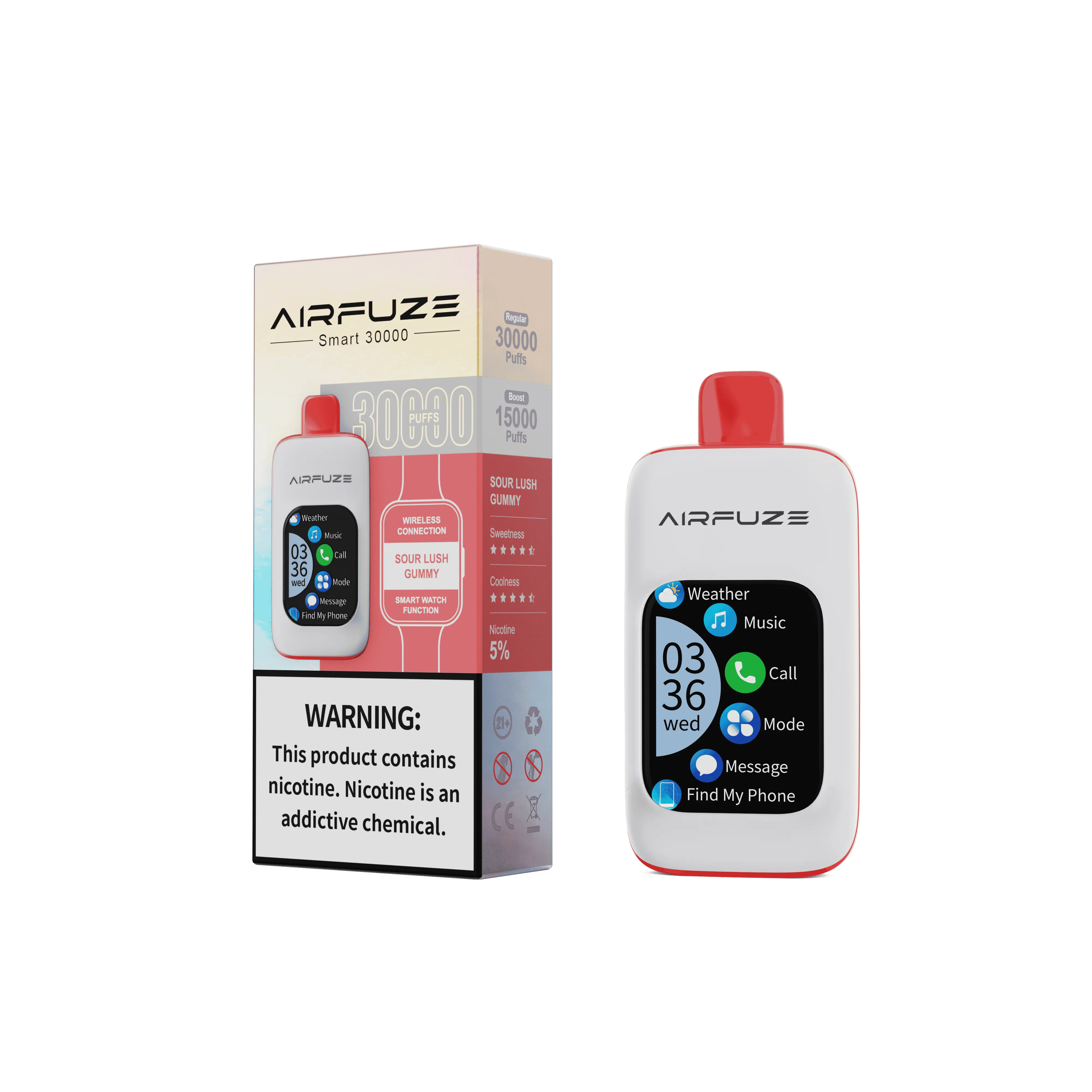 Airfuze Smart 30K Disposable 20mL (5/pack)