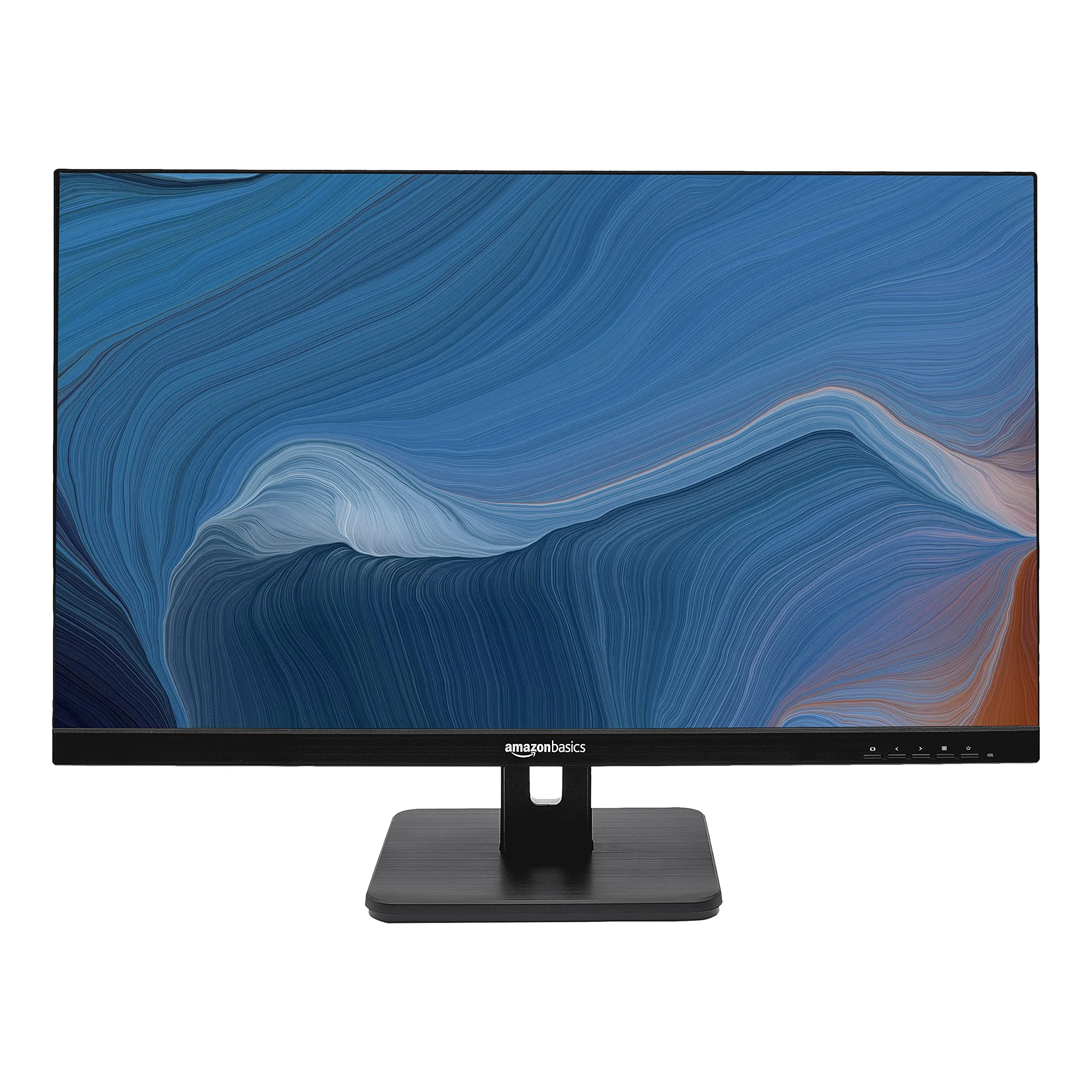 Amazon Basics - 27 Inch IPS Monitor 75 Hz Powered with AOC Technology FHD 1080P HDMI, Display Port and VGA Input VESA Compatible Built-in Speakers for Office and Home, Black