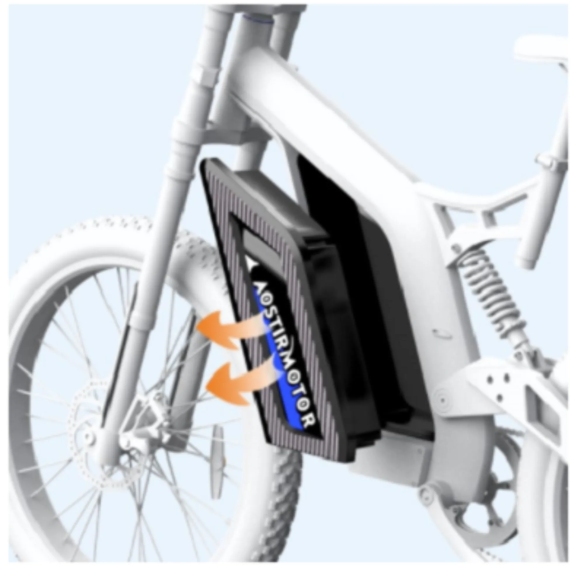 Aostirmotor 1500W S17-1500 High-End Mountain Electric Bike