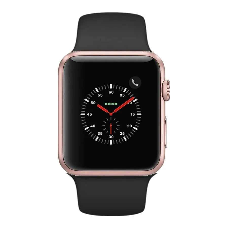 Apple Watch SE 1 GPS   Cellular 44mm Gold  Aluminium with Black Sport Band - M/L - Good