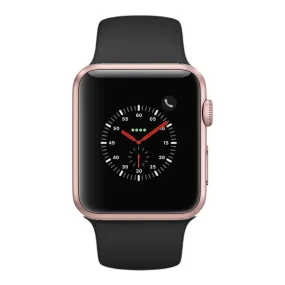 Apple Watch SE 1 GPS   Cellular 44mm Gold  Aluminium with Black Sport Band - M/L - Good