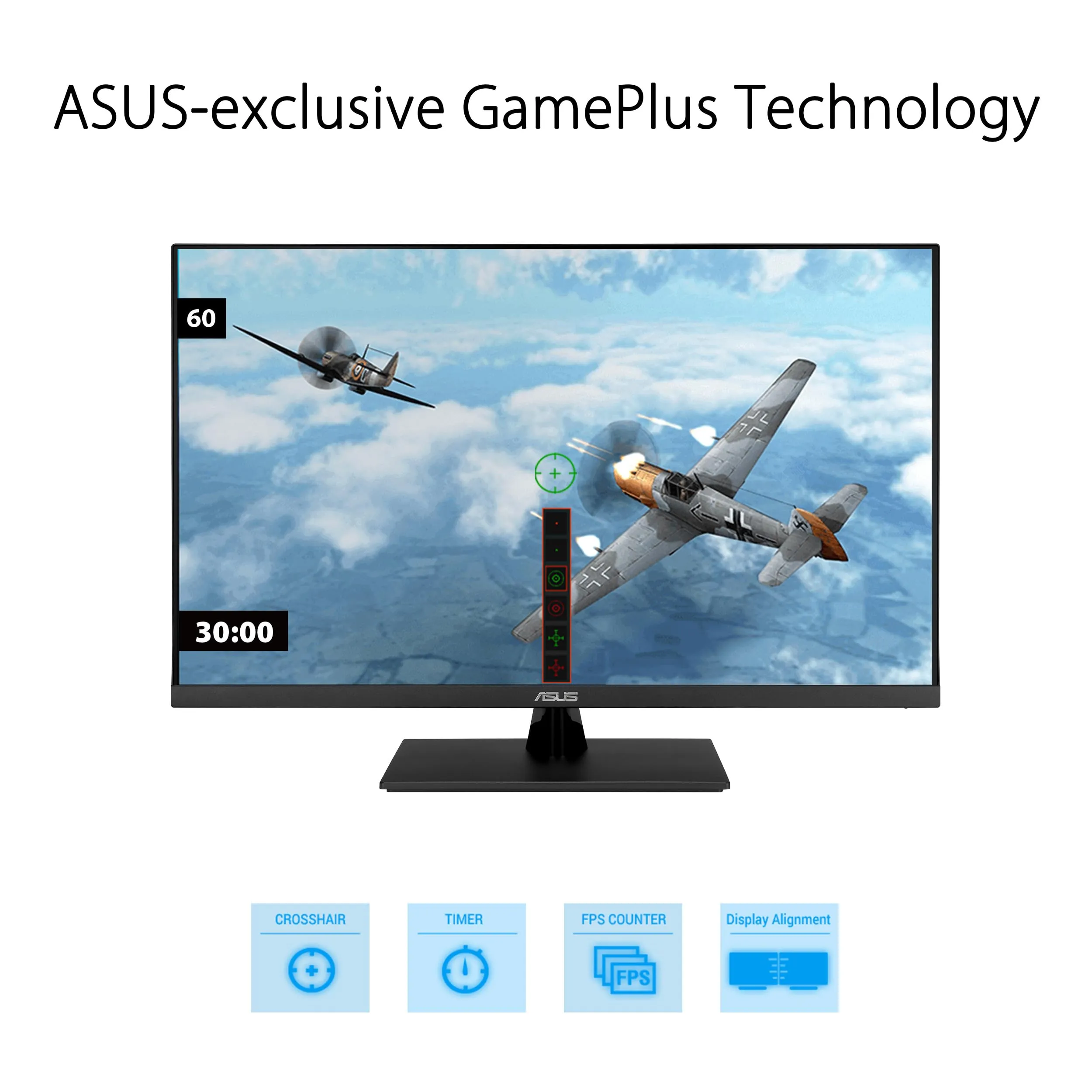 ASUS 31.5” 4K HDR Eye Care Monitor (VP327Q) – UHD (3840 x 2160), 99% sRGB, HDR-10, Adaptive-Sync, Speakers, DisplayPort, HDMI, Flicker Free, Blue Light Filter, VESA Mountable,Black