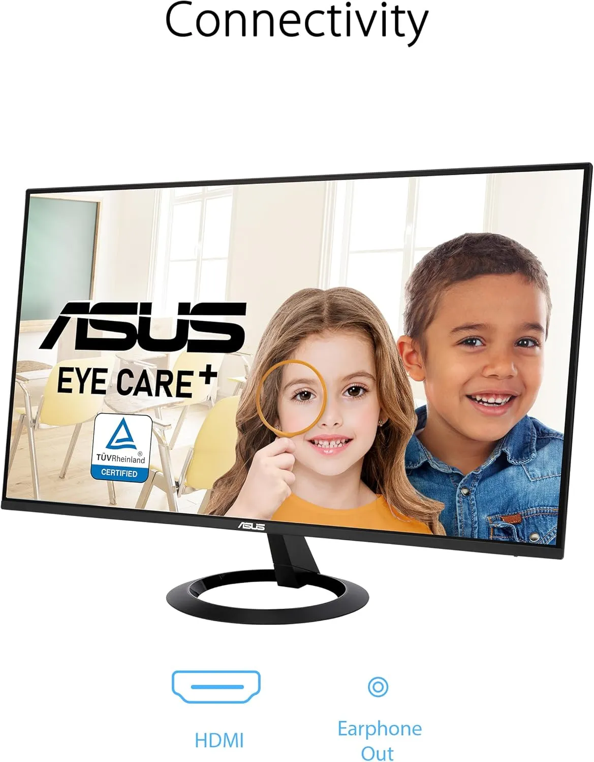 ASUS VZ24EHF 24" Full HD 16:9 Widescreen Gaming LED Monitor - Eye Care 