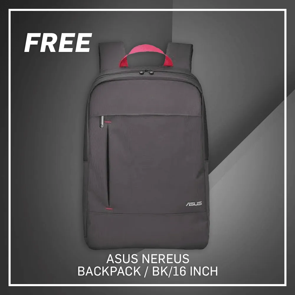 ASUS X415EA-EK760T LAPTOP (SLATE GREY) | 14" FHD | i3-1115G4 | 4GB DDR4 | 128GB   1TB HHD | INTEL® UHD | WIN10   ASUS NEREUS BACKPACK/BK