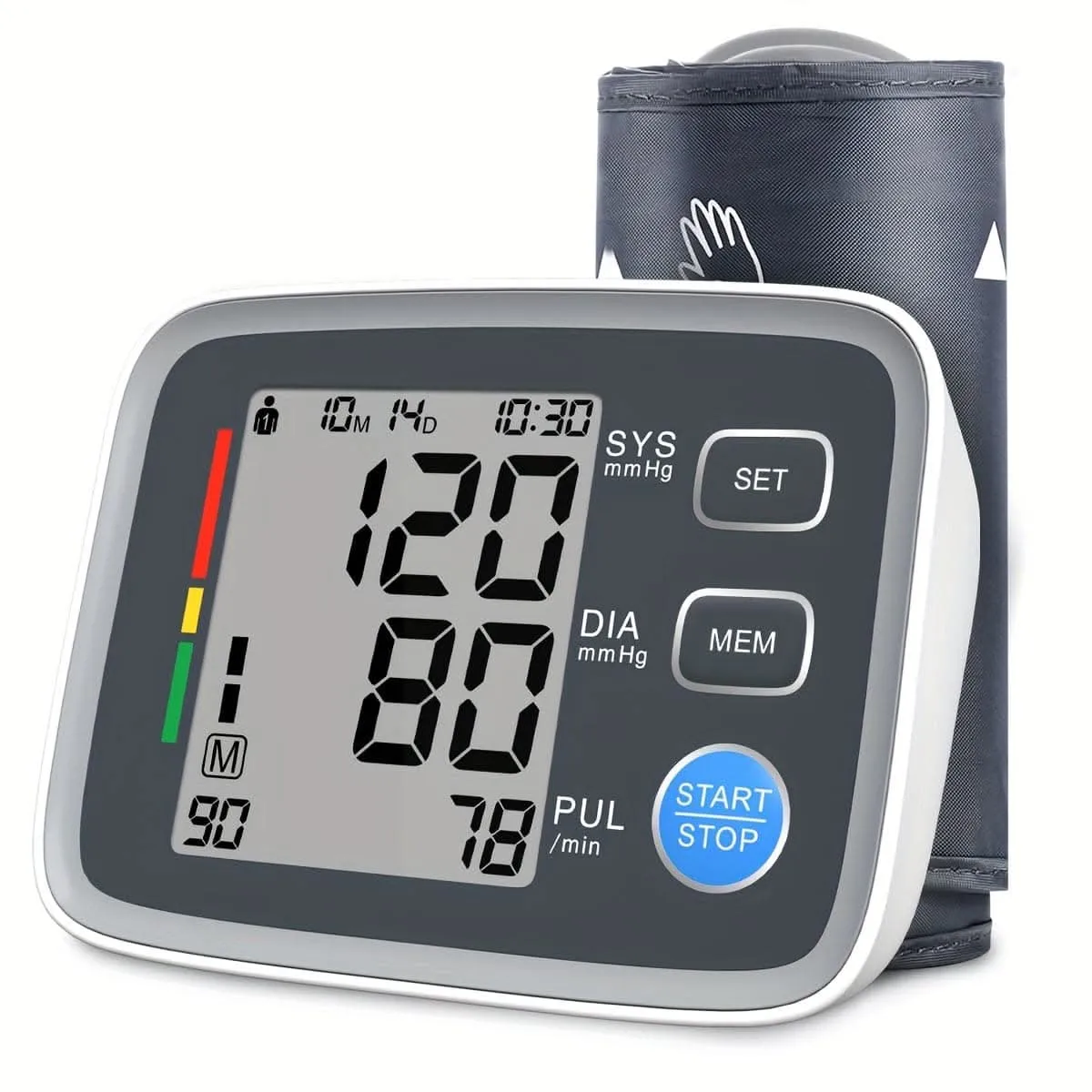 Automatic Upper Arm Blood Pressure Monitor