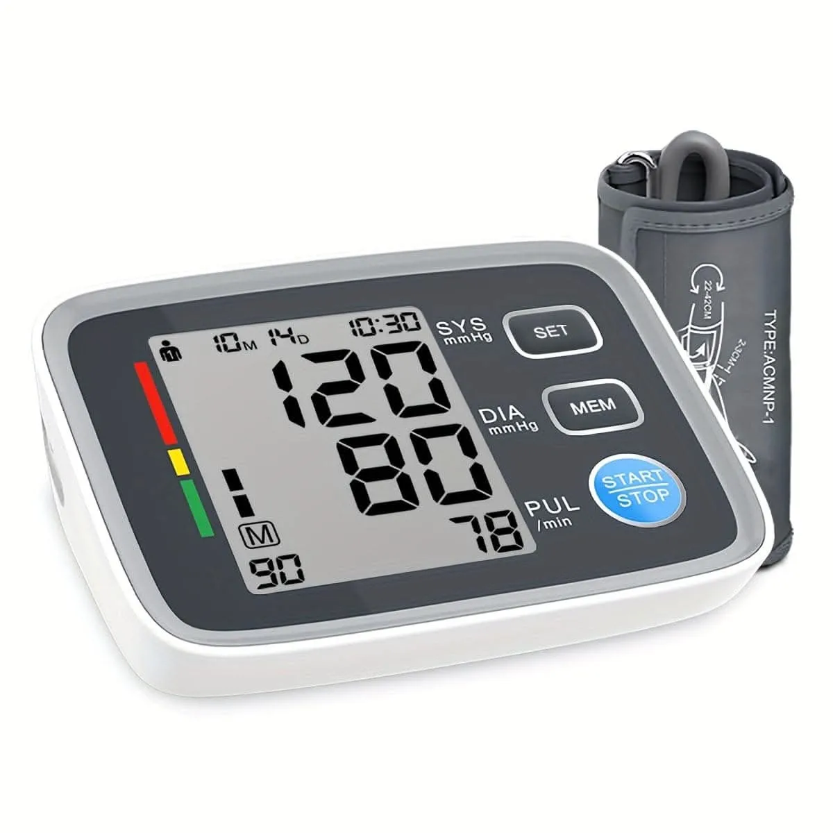 Automatic Upper Arm Blood Pressure Monitor