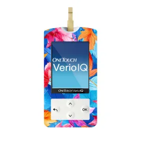 Autumn Leaves for OneTouch Verio IQ Glucometer