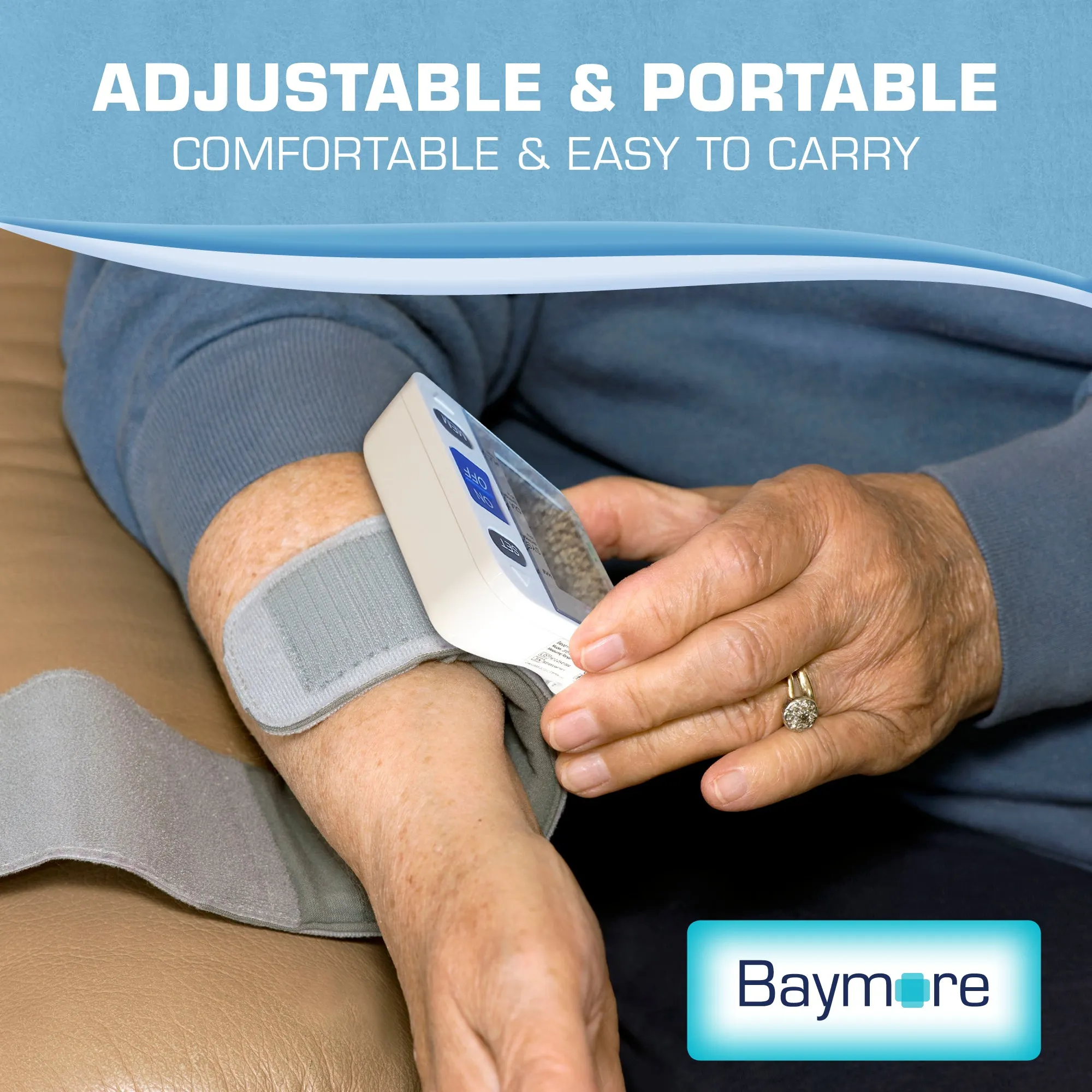 Baymore Digital Wrist Blood Pressure Monitor Cuff