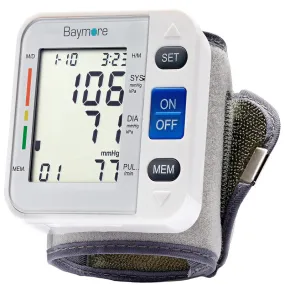 Baymore Digital Wrist Blood Pressure Monitor Cuff