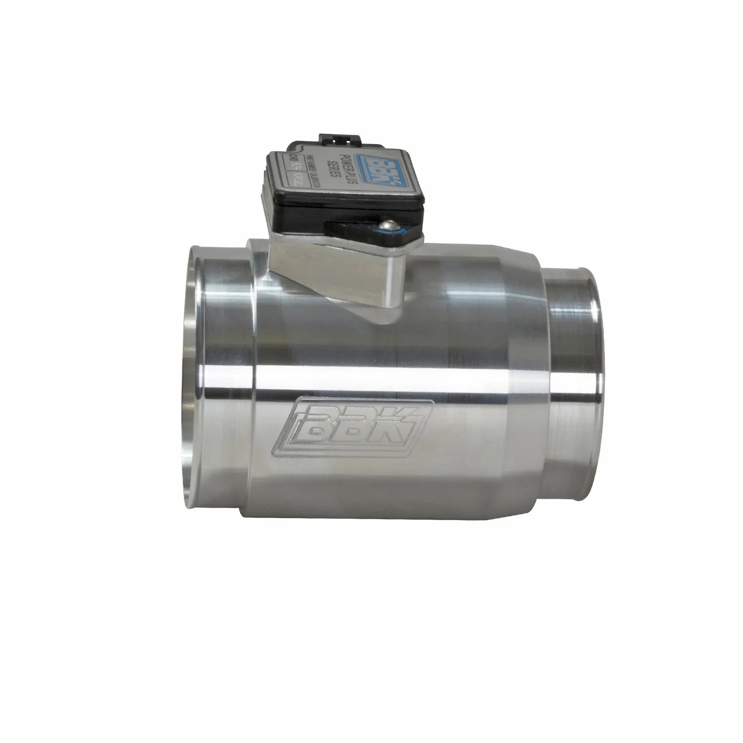 BBK Performance Parts 80055 1986-1993 MUSTANG 5.0 76MM CNC BILLET ALUMINUM MASS AIR METER 30LB CAC