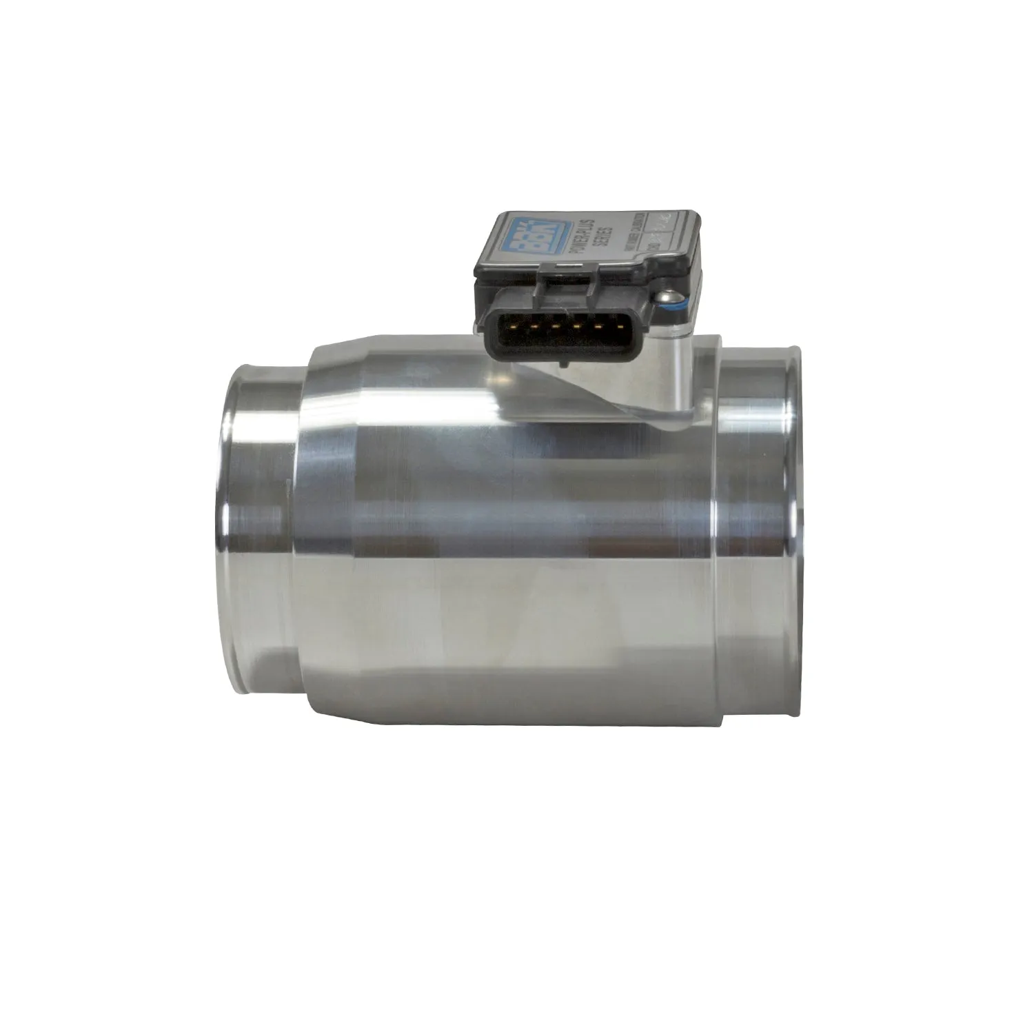 BBK Performance Parts 80055 1986-1993 MUSTANG 5.0 76MM CNC BILLET ALUMINUM MASS AIR METER 30LB CAC
