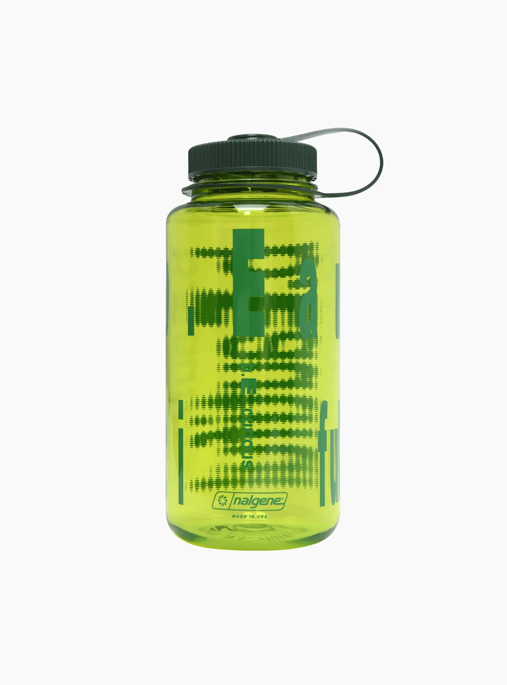 b.E Curious Nalgene Bottle Spring Green & Green