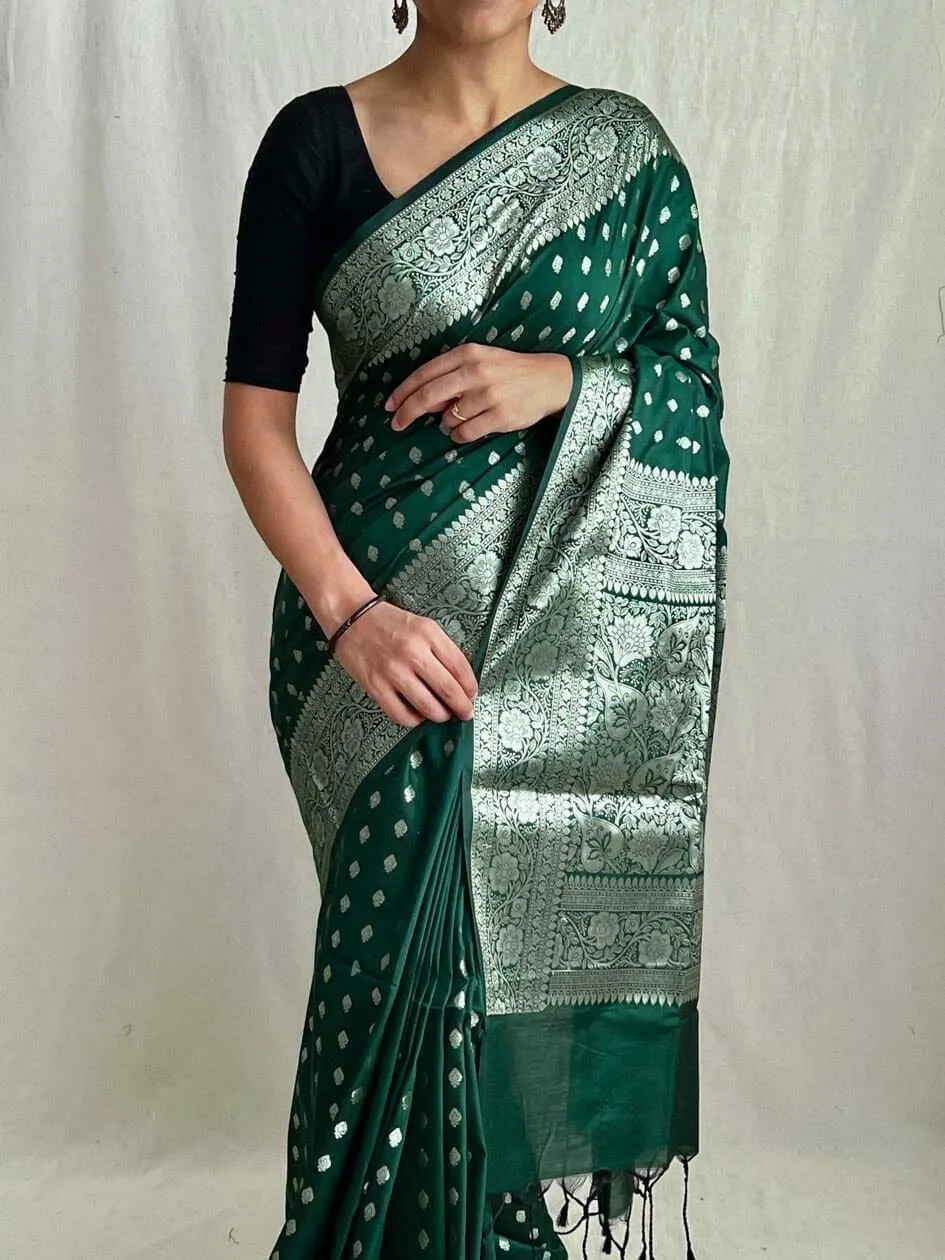 BEAUTIFUL MUGA KATAN SAREE