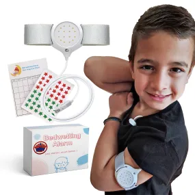 Bedwetting Alarm for Boys and Girls Potty Training Older Children Pee Alarm Potty Timer Bedwetting Monitor Sensor Deep Sleepers Turn Move During Sleep Loud Sound Two Modes