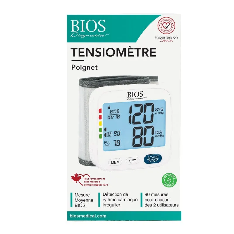 BIOS Diagnostics Blood Presure Monitor - Wrist