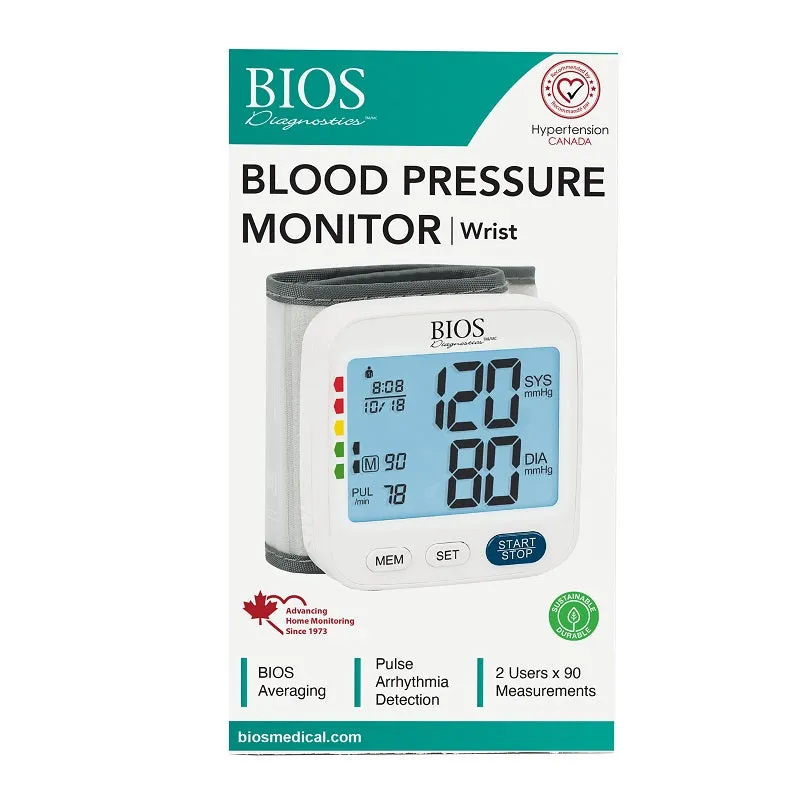 BIOS Diagnostics Blood Presure Monitor - Wrist