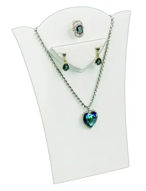 Black 11 3/8"H Necklace Display with Easel