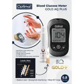 Blood Glucose Monitor System Test Sugar Diabetic Health Aid Glucometer
