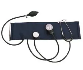 Blood Pressure Meter Aneroid with Stethoscope Combined