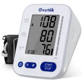 Blood Pressure Monitors for Home Use FSA HSA Eligible, Upper Arm Blood Pressure Machine, Accurate BP Cuff Monitor with Batteries/Type-C Cable