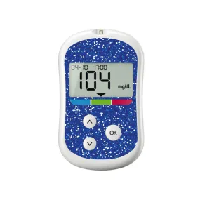 Blue Confetti for OneTouch Verio Flex Glucometer