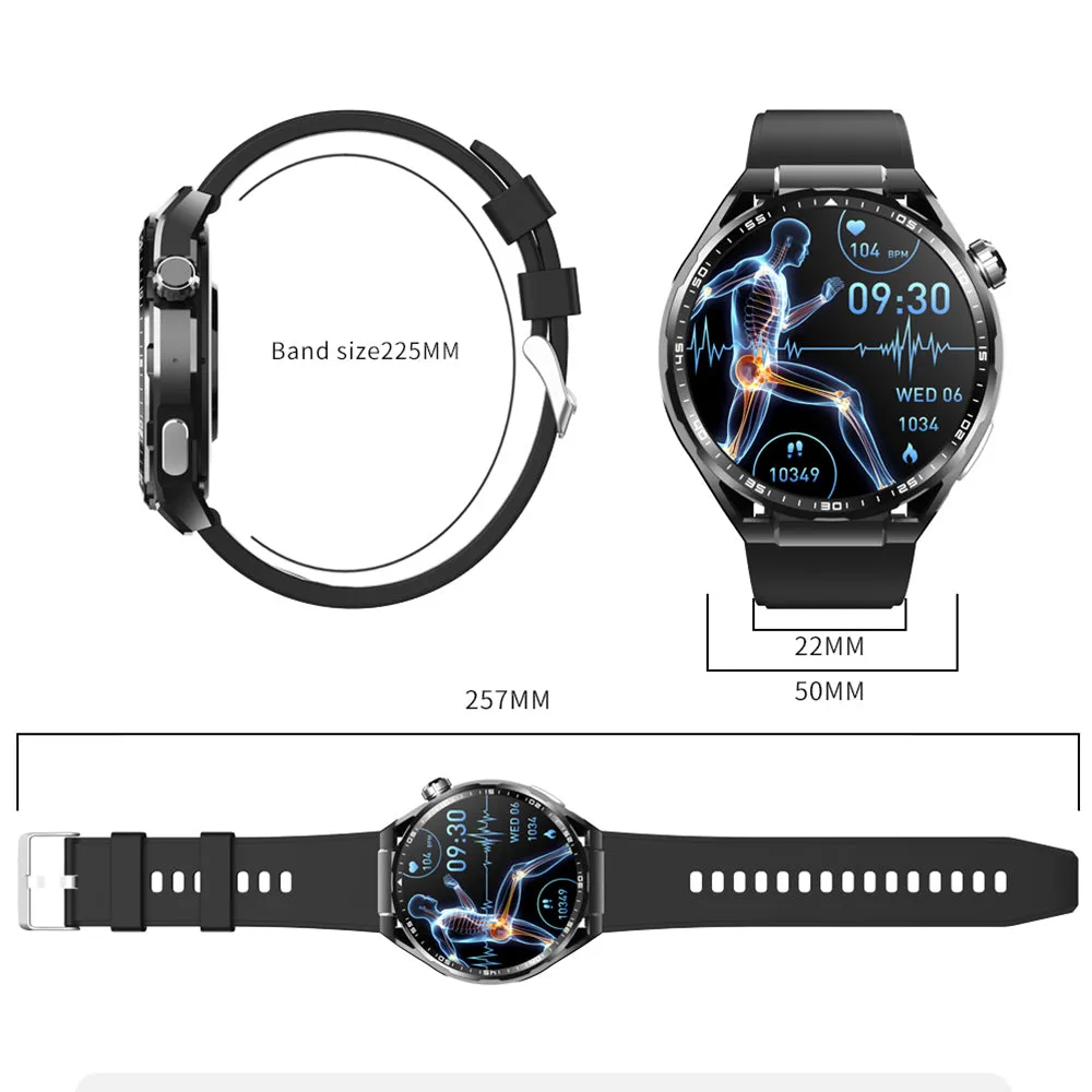 Bluetooth Smart Watch ECG Health Fitness Tracker Heart Rate Monitor Sport Watch Style 1