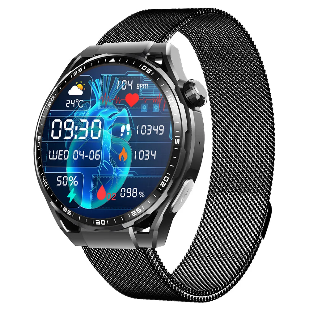 Bluetooth Smart Watch ECG Health Fitness Tracker Heart Rate Monitor Sport Watch Style 3